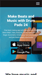 Mobile Screenshot of drumpads24.com